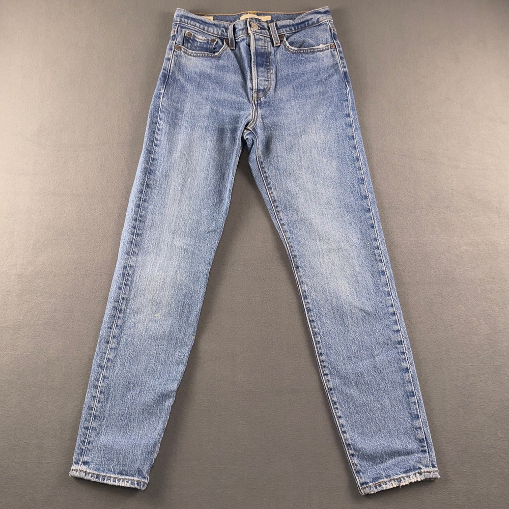 Levis Premium Wedgie Straight Leg Jeans Blue W25 22861-0034